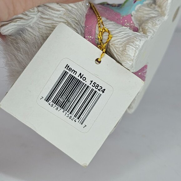 Rare Westland Mini Maltese Figurine Giftware Dog Wearing Outfit K9 QTs 2006 - Picture 6 of 10